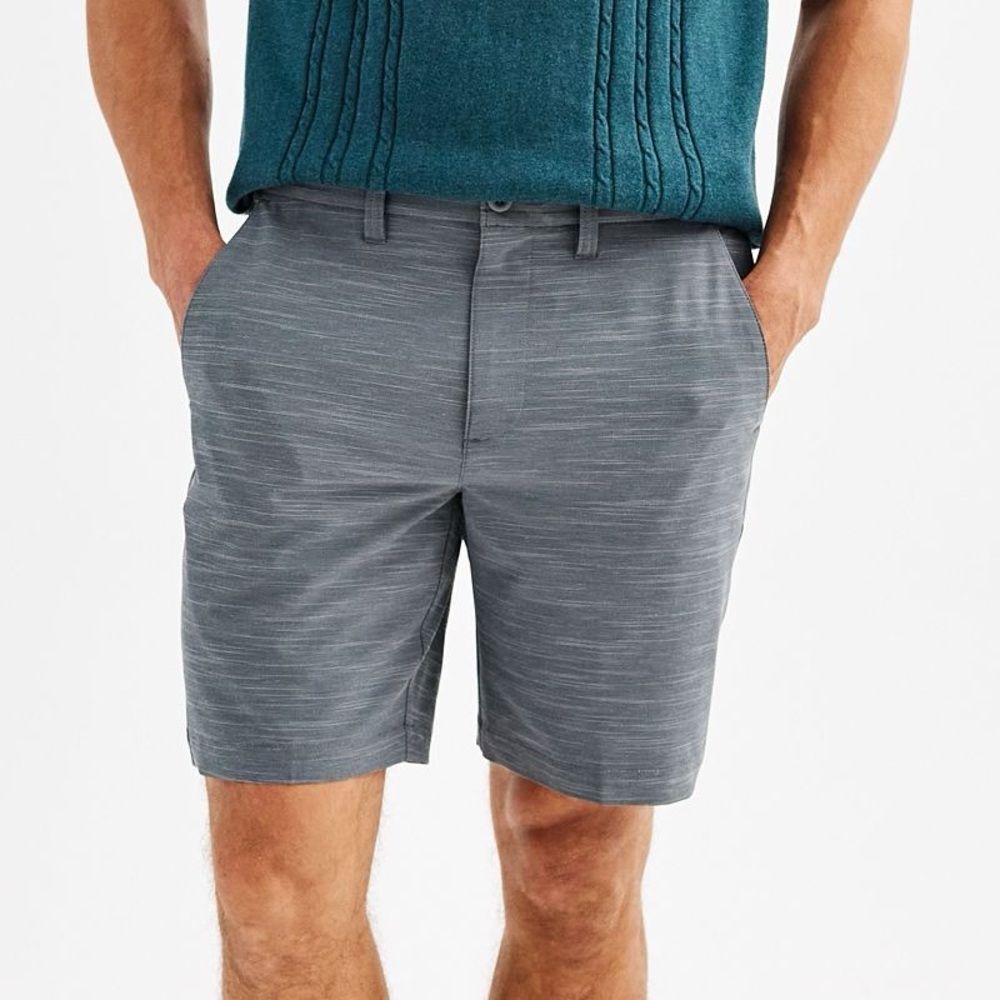 Apt. 9 Men's Premier Flex Regular-Fit Performance Shorts in Grey Size 36